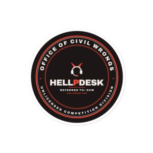 Office of Civil Wrongs Sticker
